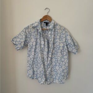 Women’s floral button down